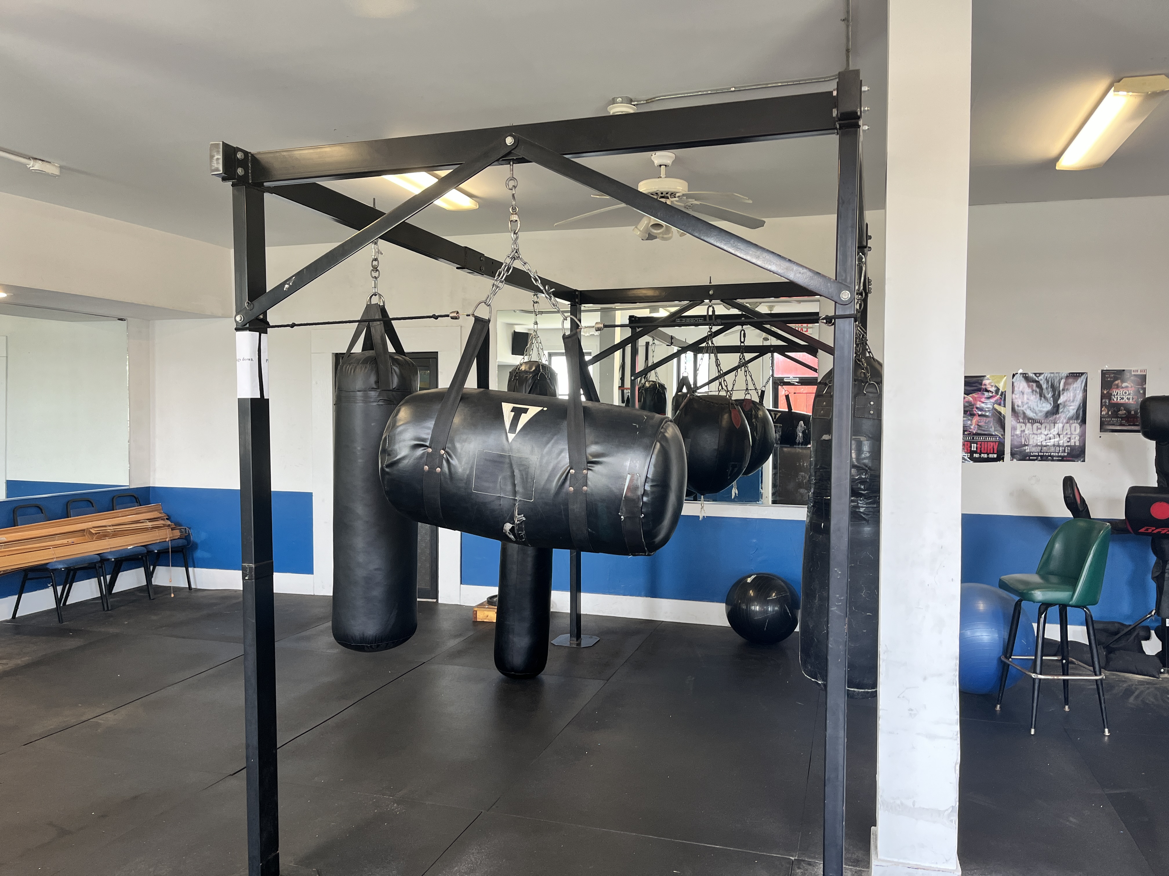 Boxing area